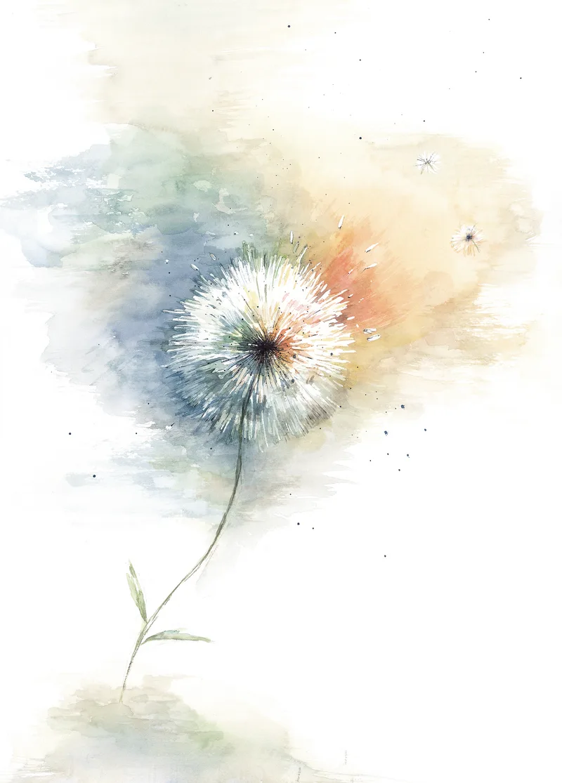 들풀 — 신연옥 일러스트